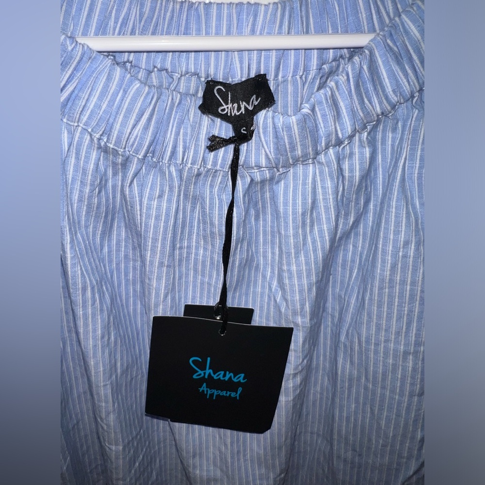 Shana Apparel blouse women’s color Celeste size S